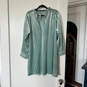 Vintage Mint Green Mini Dress